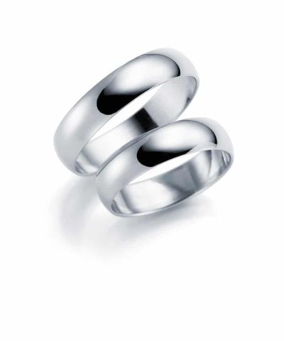 GD FOREVER hvitt gull giftering