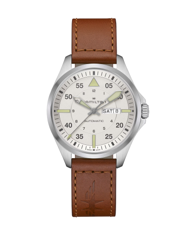 Hamilton Khaki Aviation Pilot Day Date Auto 42MM - H64635550
