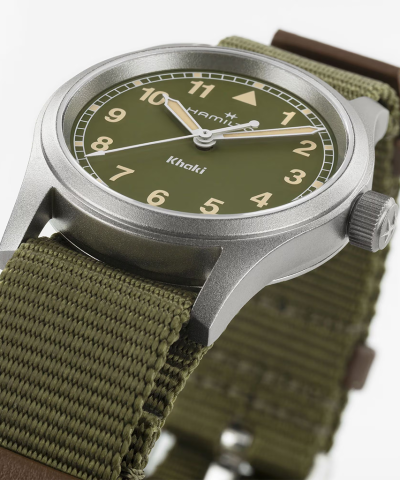 Alternative view of Hamilton Khaki Field Quartz 33mm - H69301960