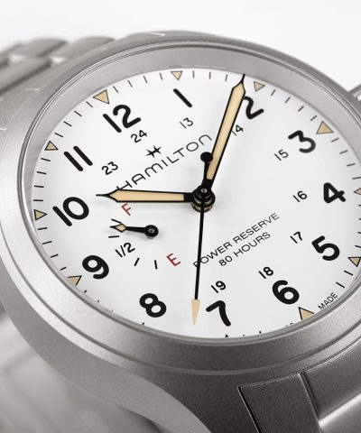 Alternative view of Hamilton Khaki Field Mechanical Power Reserve 40mm - H69509110