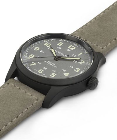 Alternative view of Hamilton Khaki Field Tatanium Auto 38MM - H70215880