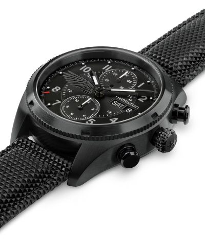 Alternative view of Hamilton Khaki Field Auto Chrono Resident Evil Requiem Limited Edition 42mm - H71636330