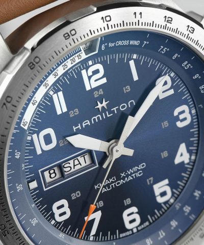 Alternative view of Hamilton Khaki Aviation X-Wind Day Date Auto 45MM - H77765541
