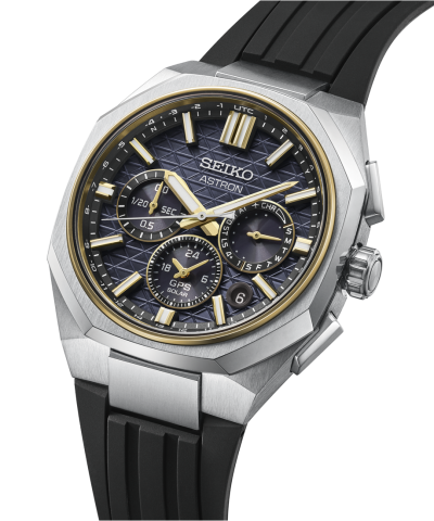 Alternative view of Seiko Astron GPS Solar Dual-Time Chronograph 43.4mm - HAB003J1