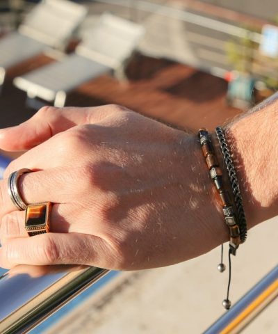 Alternative view of Bracelet Vintage steel MAJOR 20,5cm