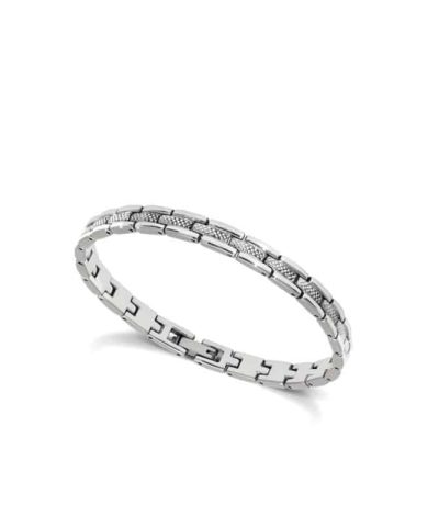 Bracelet Steel SANTORIN 6mm Steel 21cm