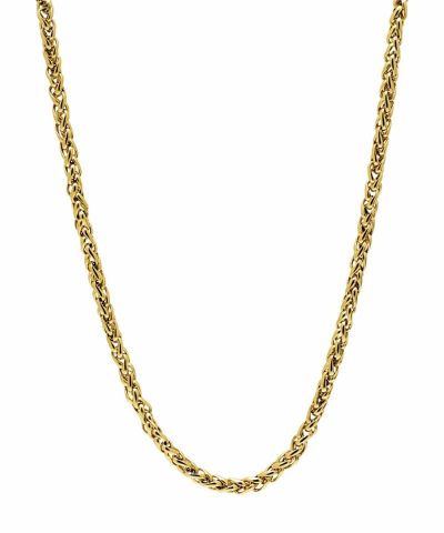 Conquest Stålkjede i Gull PVD