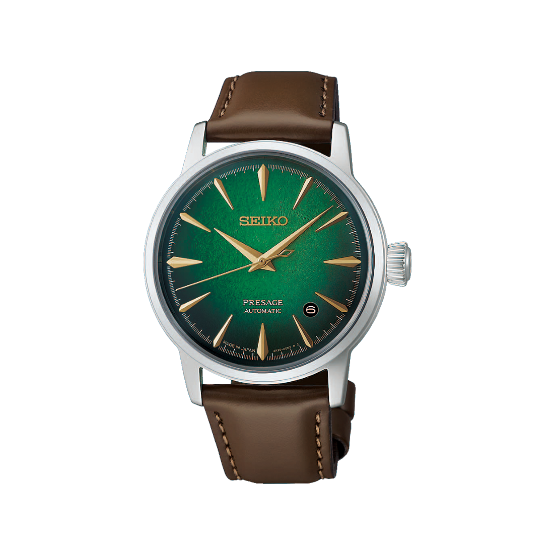Seiko Presage Cocktail Time Crushed Ice "Mint Mist" 38.5mm - HCB002J1