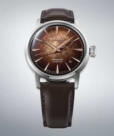 Alternative view of Seiko Presage Cocktail Time Crushed Ice "Whisky Mist" 38.5mm - HCB003J1