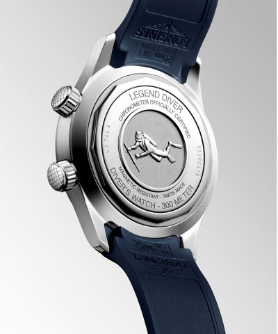 Alternative view of Longines Legend Diver 39mm - L3.764.4.90.9