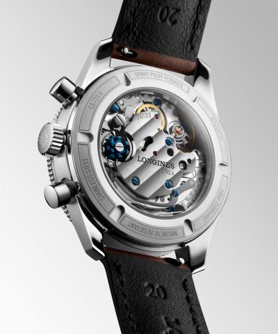 Alternative view of Longines Spirit Pilot Flyback 40mm - L3.721.4.53.2