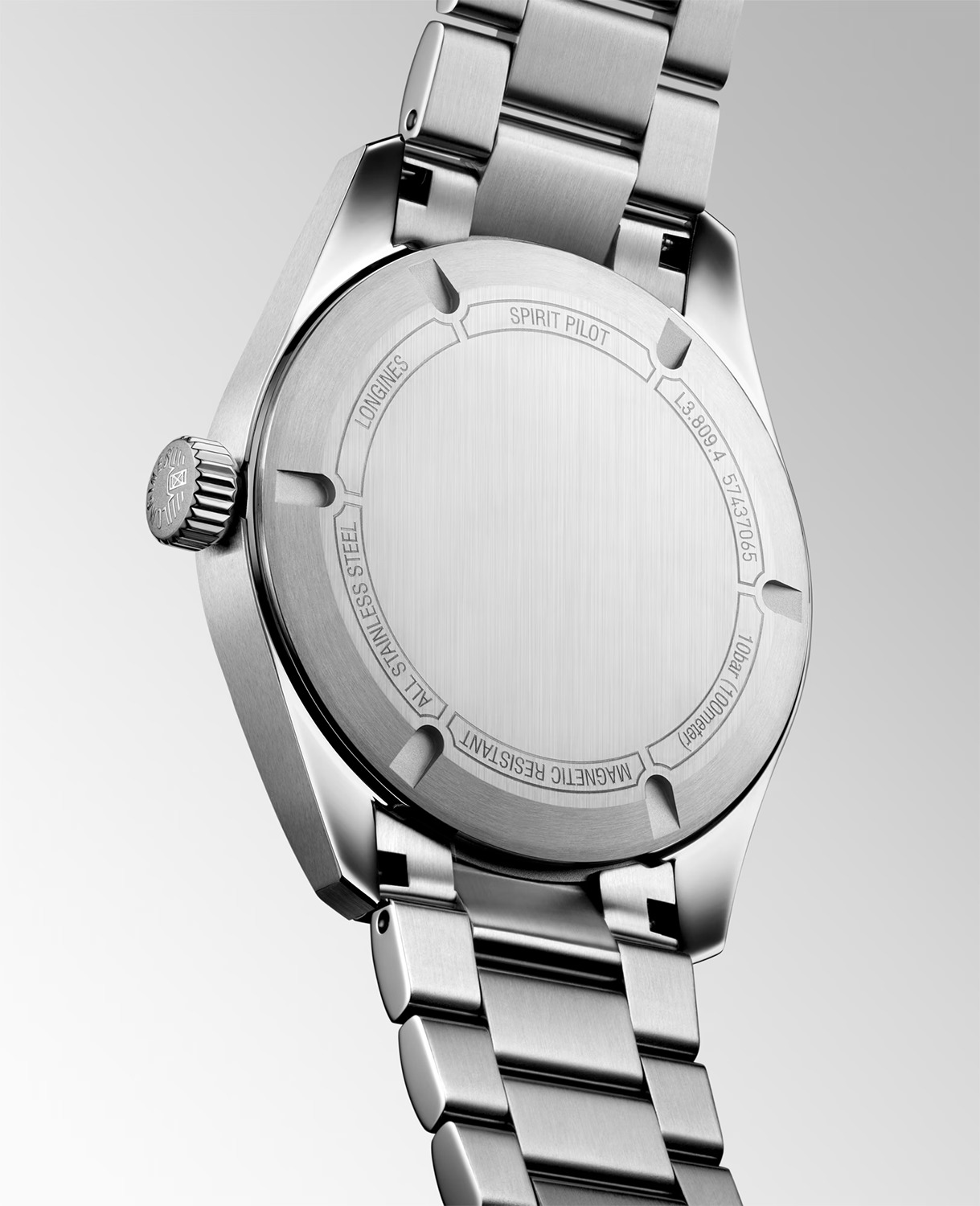 Longines Spirit Pilot 39mm - L3.809.4.53.6 - Bilde 2