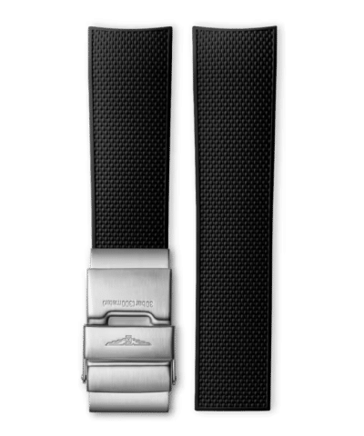 Longines Official HydroConquest Black Rubber Strap (HydroConquest 41MM)