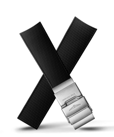 Alternative view of Longines Official HydroConquest Black Rubber Strap (HydroConquest 41MM)