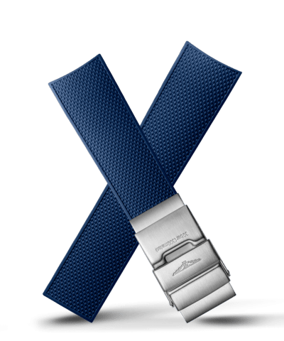 Alternative view of Longines Official HydroConquest Blue Rubber Strap (HydroConquest 41MM)