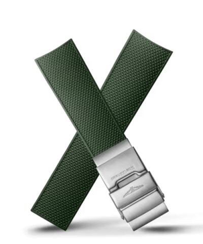 Alternative view of Longines Official HydroConquest Green Rubber Strap (HydroConquest 43MM)