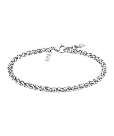 Lotus Style, armbånd i stål (bredde 4 mm, lengde 20,5 cm) - LS2222-2-1