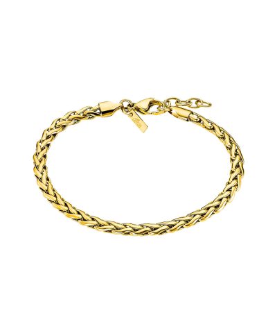 Lotus Style, armbånd i stål, PVD (bredde 4 mm, lengde 19-21 cm) - LS2366-2-2