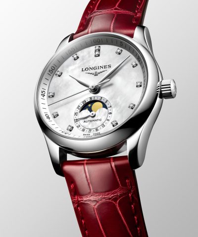 Alternative view of Longines Master Collection Moon Phase 34mm - L2.409.4.87.2