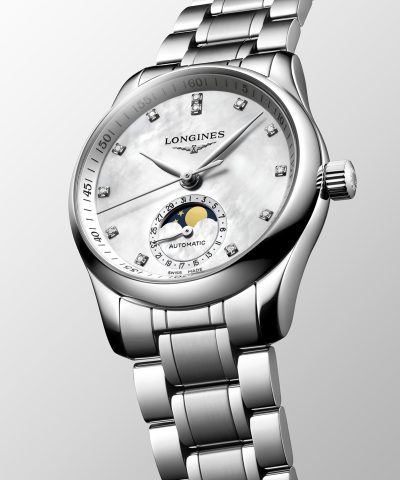 Alternative view of Longines Master Collection Moon Phase 34mm - L2.409.4.87.6