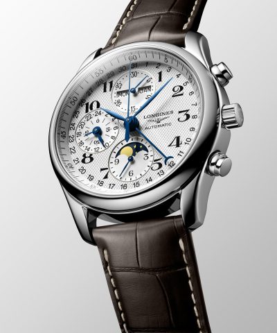 Alternative view of Longines Master Collection Chronograph Moon Phase 40mm - L2.673.4.78.3