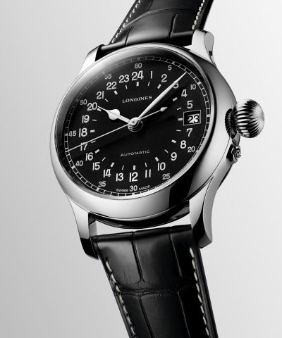 Alternative view of Longines Twenty-Four Hours 47.50 mm - L2.751.4.53.4