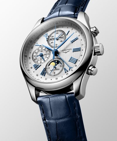 Alternative view of Longines Master Collection Chronograph Moon Phase 42mm - L2.773.4.71.2