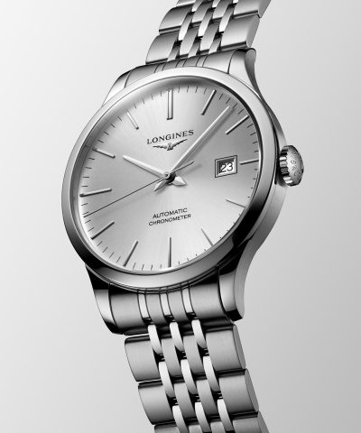 Alternative view of Longines Record 40mm - L2.821.4.72.6