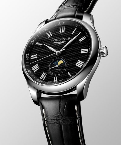 Alternative view of Longines Master Collection Moon Phase 40mm - L2.919.4.51.7