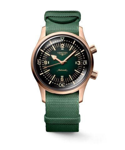 Alternative view of Longines Legend Diver Bronze No Date - L3.774.1.50.2