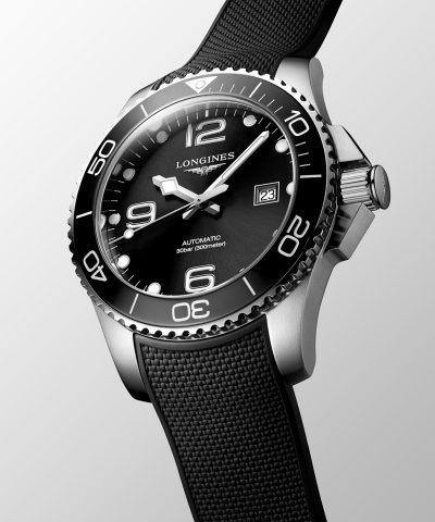 Alternative view of Longines HydroConquest Ceramic 43mm - L3.782.4.56.9