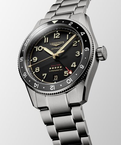Alternative view of Longines Spirit Zulu Time Titanium 39mm - L3.802.1.53.6