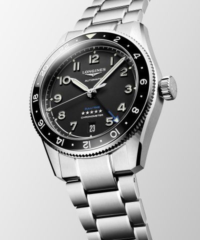 Alternative view of Longines Spririt Zulu Time GMT 39mm - L3.802.4.53.6