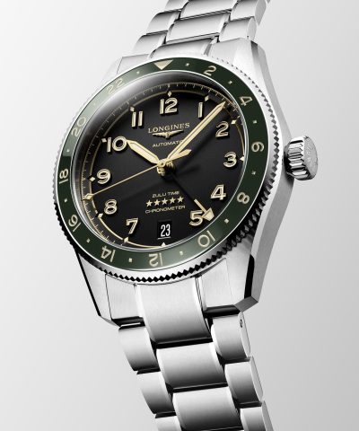 Alternative view of Longines Spirit Zulu Time GMT 39mm - L3.802.4.63.6