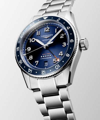 Alternative view of Longines Spririt Zulu Time GMT 39mm - L3.802.4.93.6