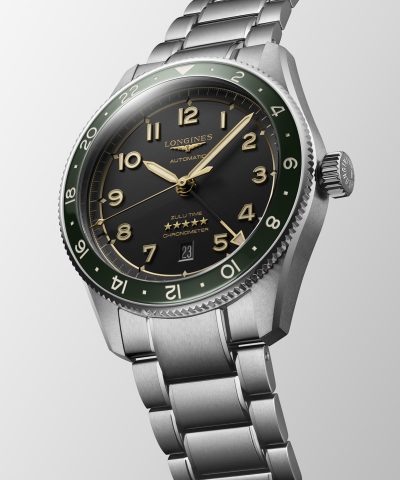 Alternative view of Longines Spirit Zulu Time GMT 42mm - L3.812.4.63.6