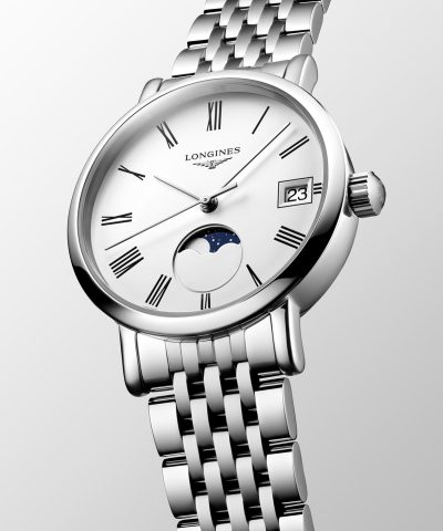 Alternative view of Longines Elegant Collection Moon Phase 30MM - L4.330.4.11.6