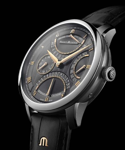 Alternative view of Maurice Lacroix Masterpiece Triple Rétrograde 43mm -  MP6538-SS001-310-1