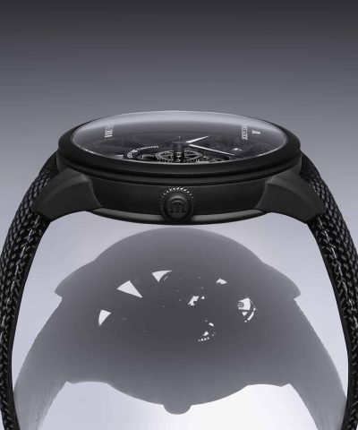 Alternative view of Maurice Lacroix MASTERPIECE Skeleton Label Noir 43mm - MP7228-DLB04-090-2