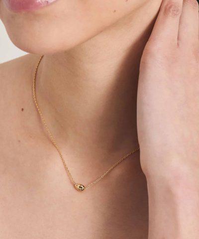 Alternative view of Ania Haie Gold Pebble Sparkle Necklace