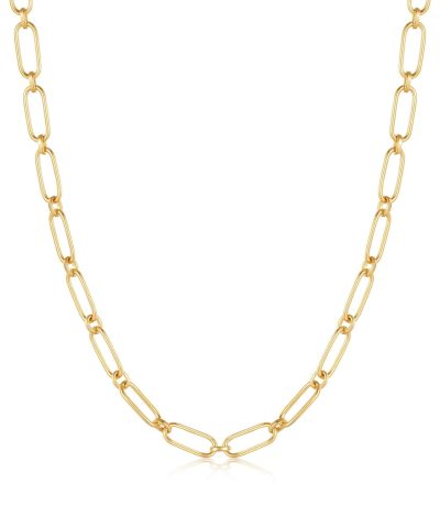Ania Haie Gold Cable Connect Chunky Chain Necklace