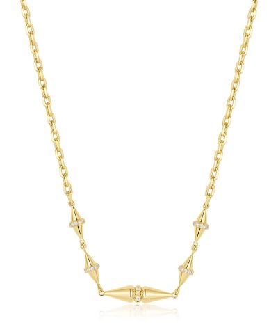 Ania Haie Gold Geometric Chain Necklace