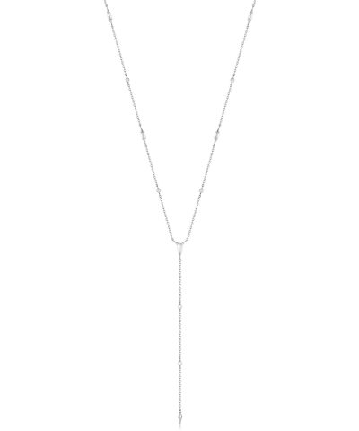 Ania Haie Silver Sparkle Point Y Necklace