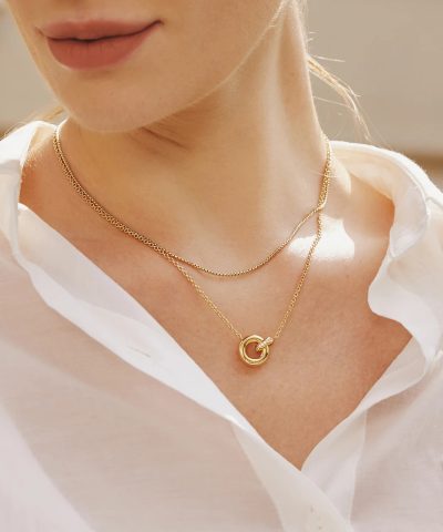 Alternative view of Ania Haie Gold Linked Necklace