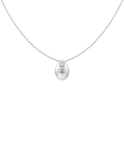 Ania Haie Silver Oval Charm Necklace