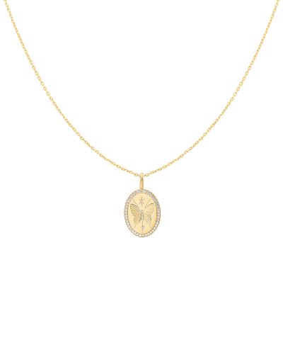 Ania Haie Gold Butterfly Pendant Necklace