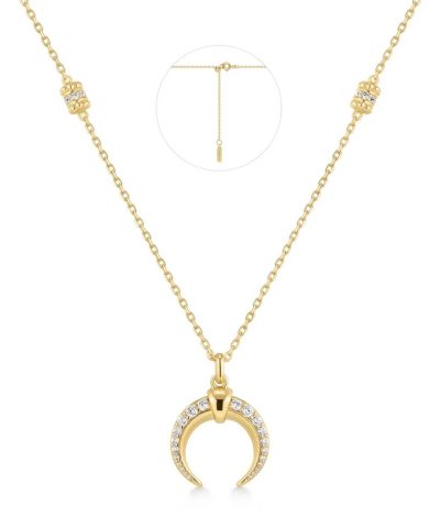 Ania Haie Gold Reversible Horn Necklace