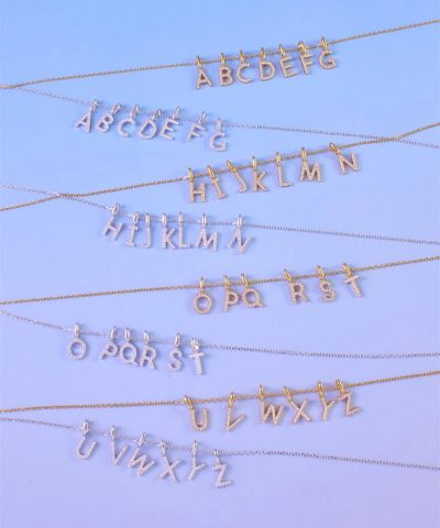 Alternative view of Ania Haie Gold Letter T Initial Necklace