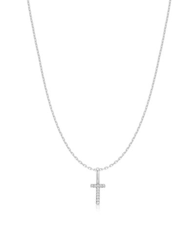 Ania Haie Silver Letter T Initial Necklace