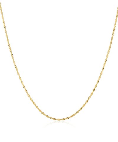 Ania Haie Gold Twisted Chain Necklace